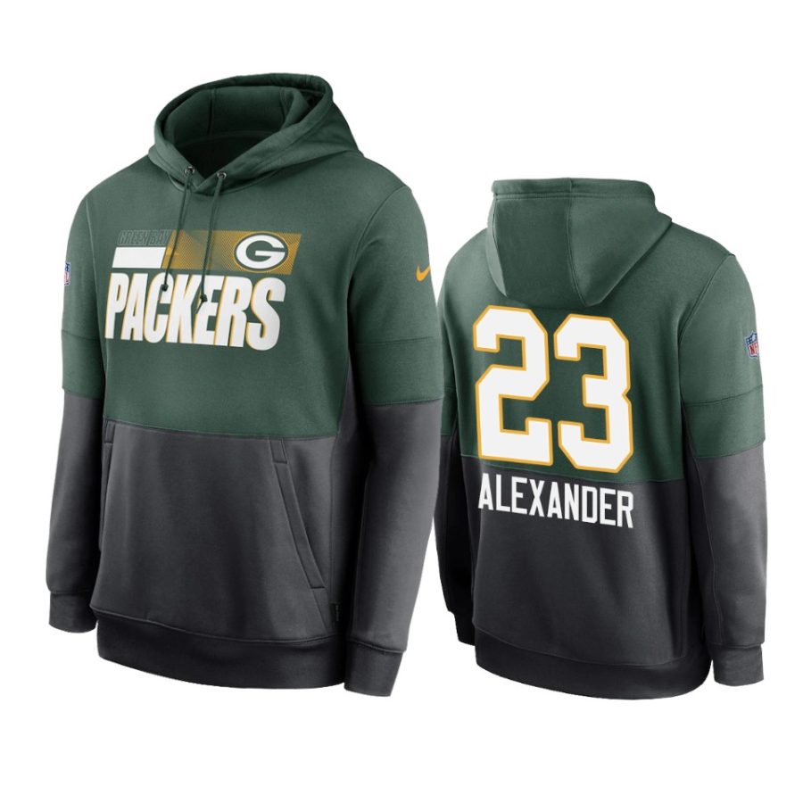 packers jaire alexander green sideline impact lockup hoodie