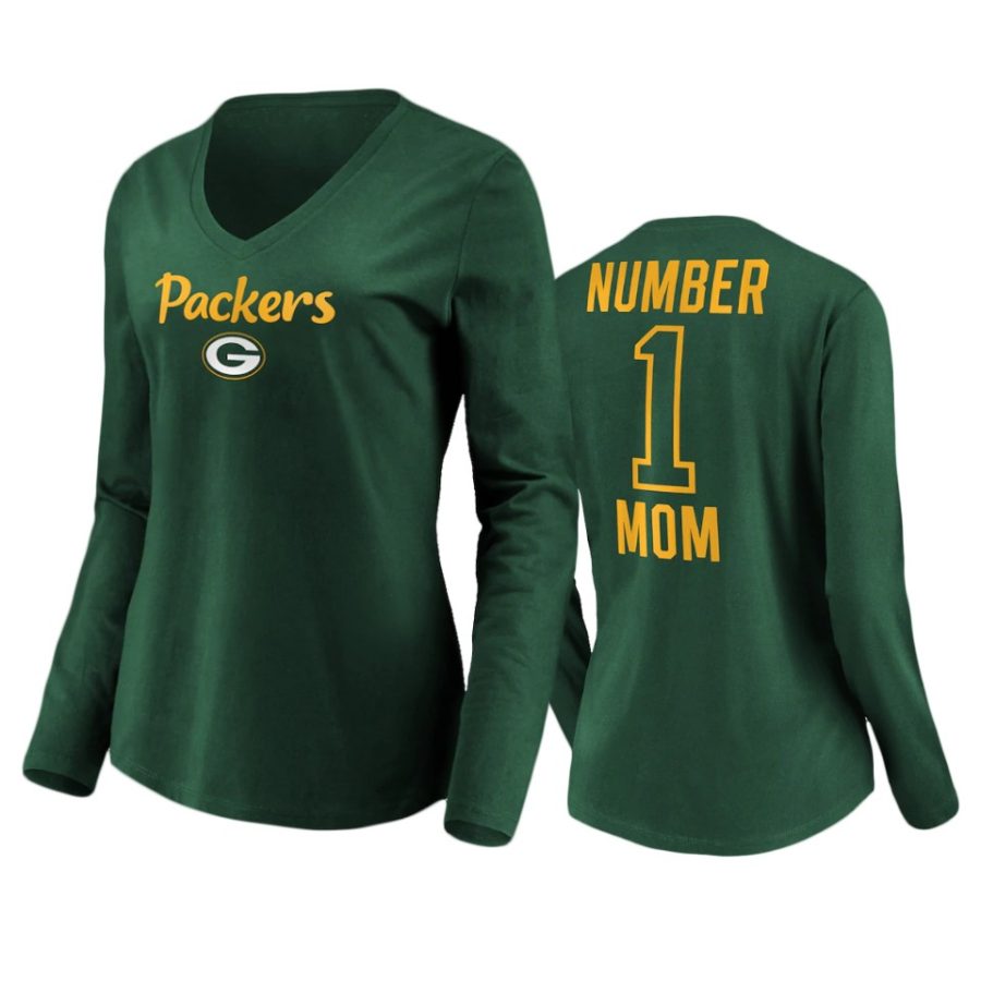 packers number one mom green t shirt