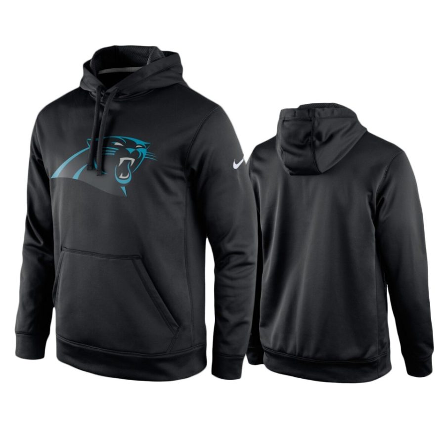 panthers black circuit logo hoodie