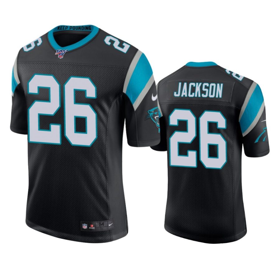 panthers donte jackson black limited 100th season jersey 0a