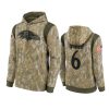 patrick queen ravens camo 2021 salute to service therma hoodie