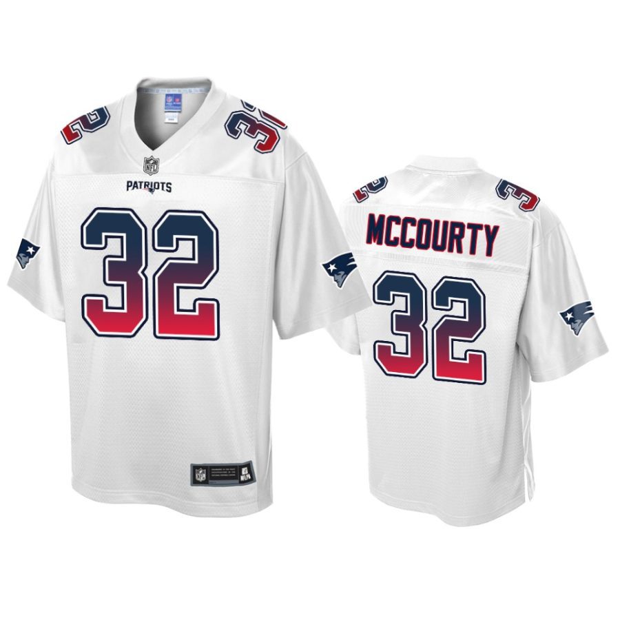 patriots devin mccourty white fade fashion jersey