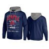 patriots navy staple throwback vintage wash hoodie