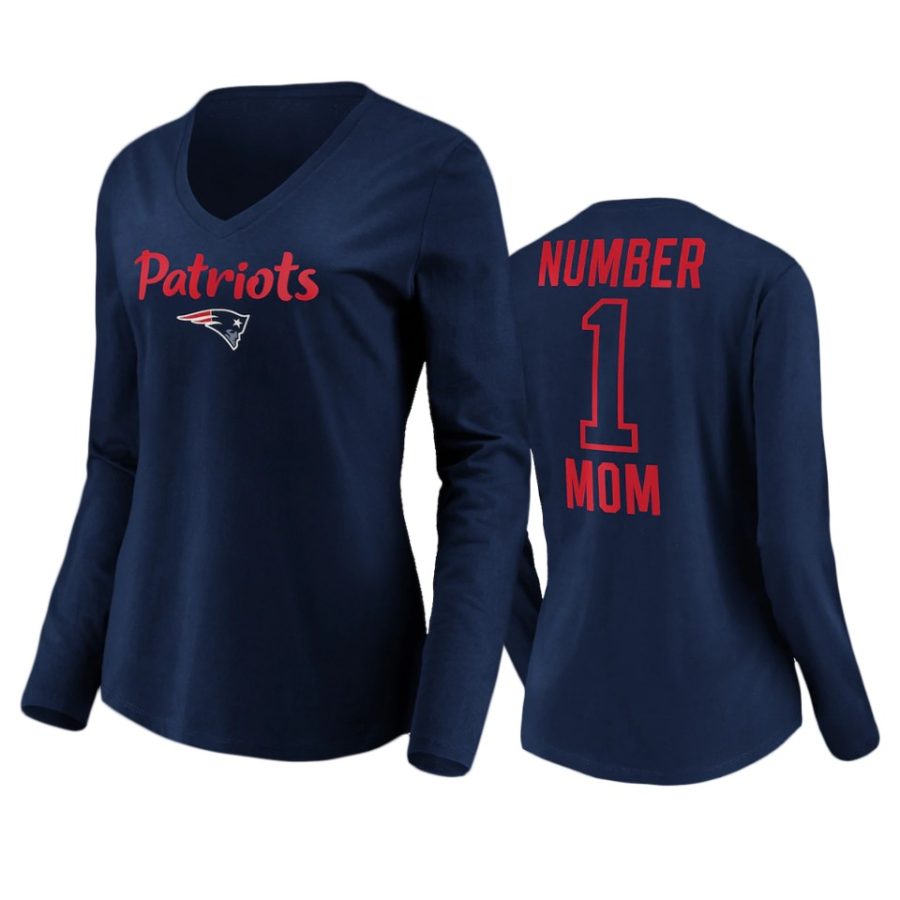 patriots number one mom navy t shirt