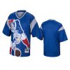 patriots royal big face t shirt