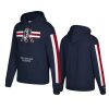 patriots royal historic logo hoodie