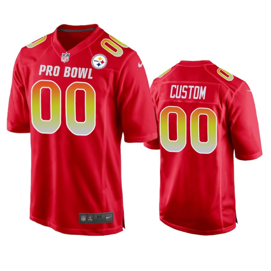 pittsburgh steelers 00 custom 2019 pro bowl jersey