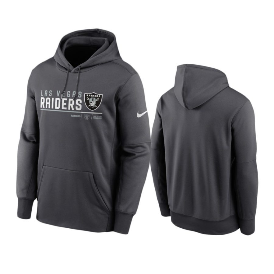 raiders anthracite prime logo name split hoodie