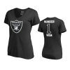 raiders black number one mom t shirt