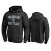 raiders black victory arch pullover hoodie