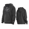 raiders charcoal 2021 nfl draft hook hoodie