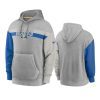 rams heathered gray heritage fan gear hoodie