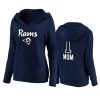 rams number one mom navy hoodie
