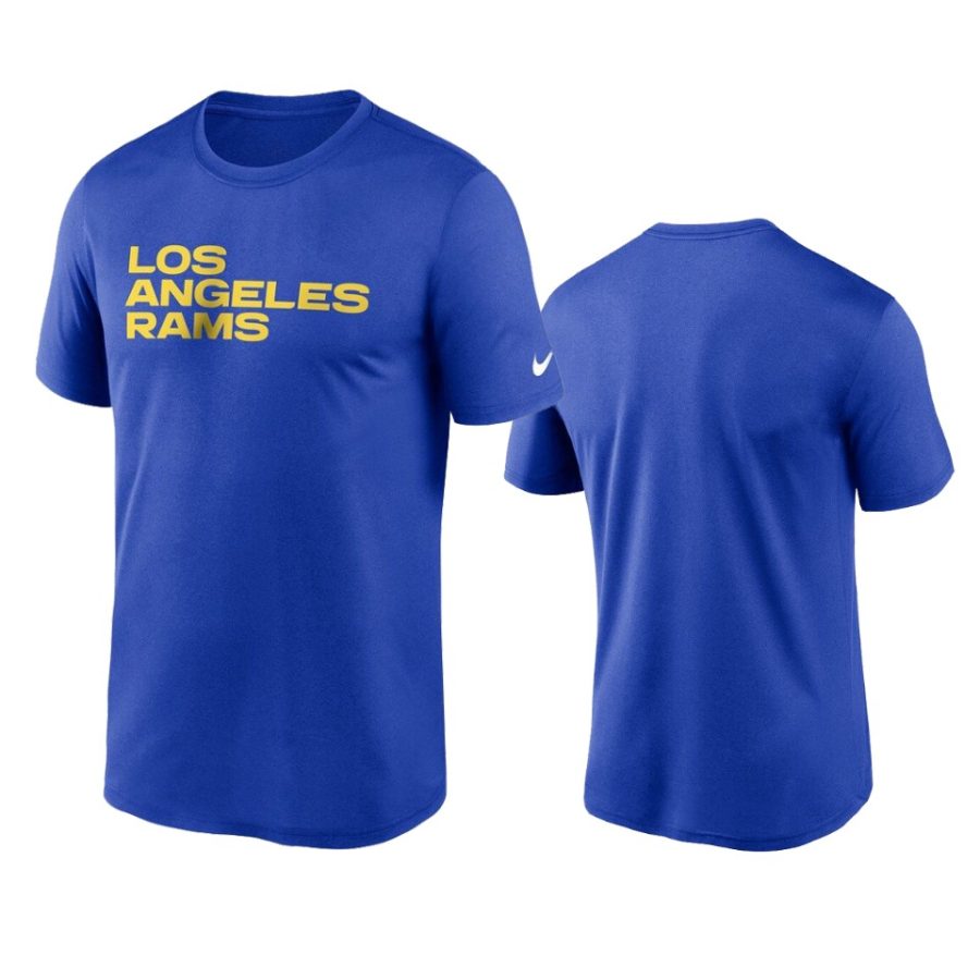 rams royal fan gear t shirt 2a