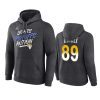 rams tyler higbee charcoal 2021 nfl playoffs hoodie