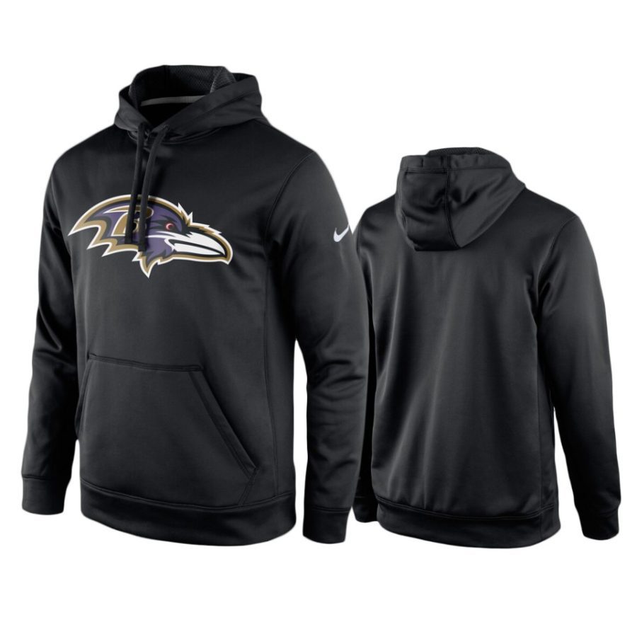 ravens black circuit logo hoodie