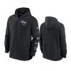 ravens black surrey full zip hoodie