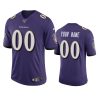 ravens custom purple limited 100th season jersey