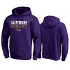 ravens purple iconic fade out hoodie