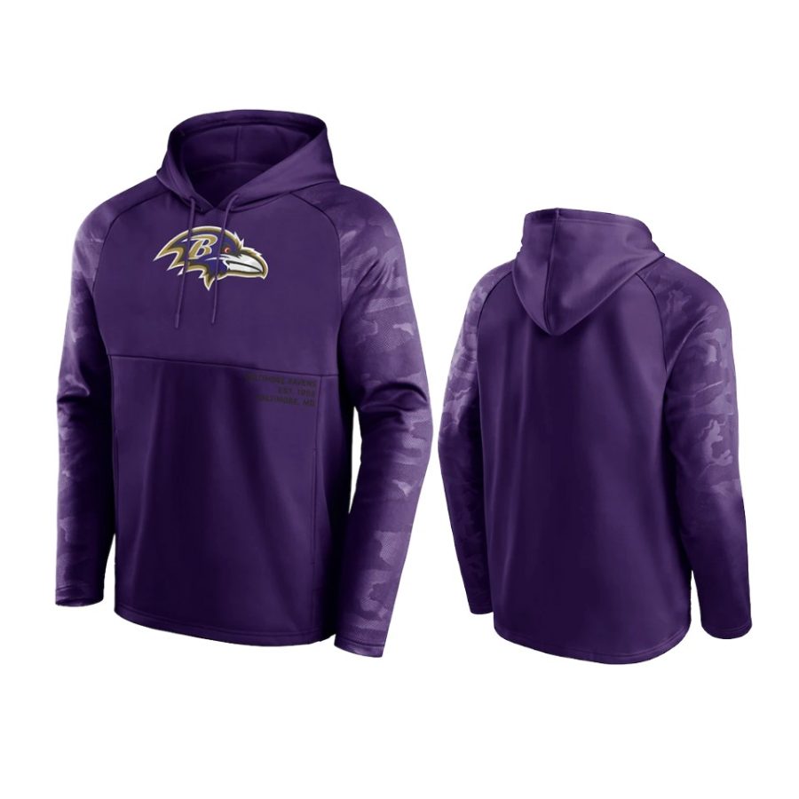 ravens purple shade defender raglan hoodie