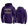 ravens purple victory arch pullover hoodie