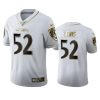 ravens ray lewis white golden edition 100th season jersey