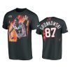 rob gronkowski tampa bay buccaneers black super bowl lv player graphic t shirt