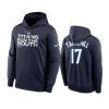 ryan tannehill titans navy 2021 afc south division champions hoodie