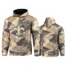 saints black gold static pullover hoodie