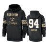 saints cameron jordan black team logo forever faithful hoodie