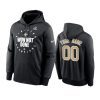 saints custom black 2020 nfc south division champions hoodie