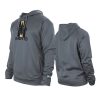 saints gray training camp raglan hoodie