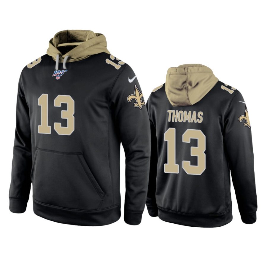 saints michael thomas black game 100th season hoodie