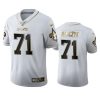 saints ryan ramczyk white golden edition 100th season jersey