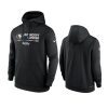 san francisco 49ers black 2022 nfl crucial catch therma pullover hoodie