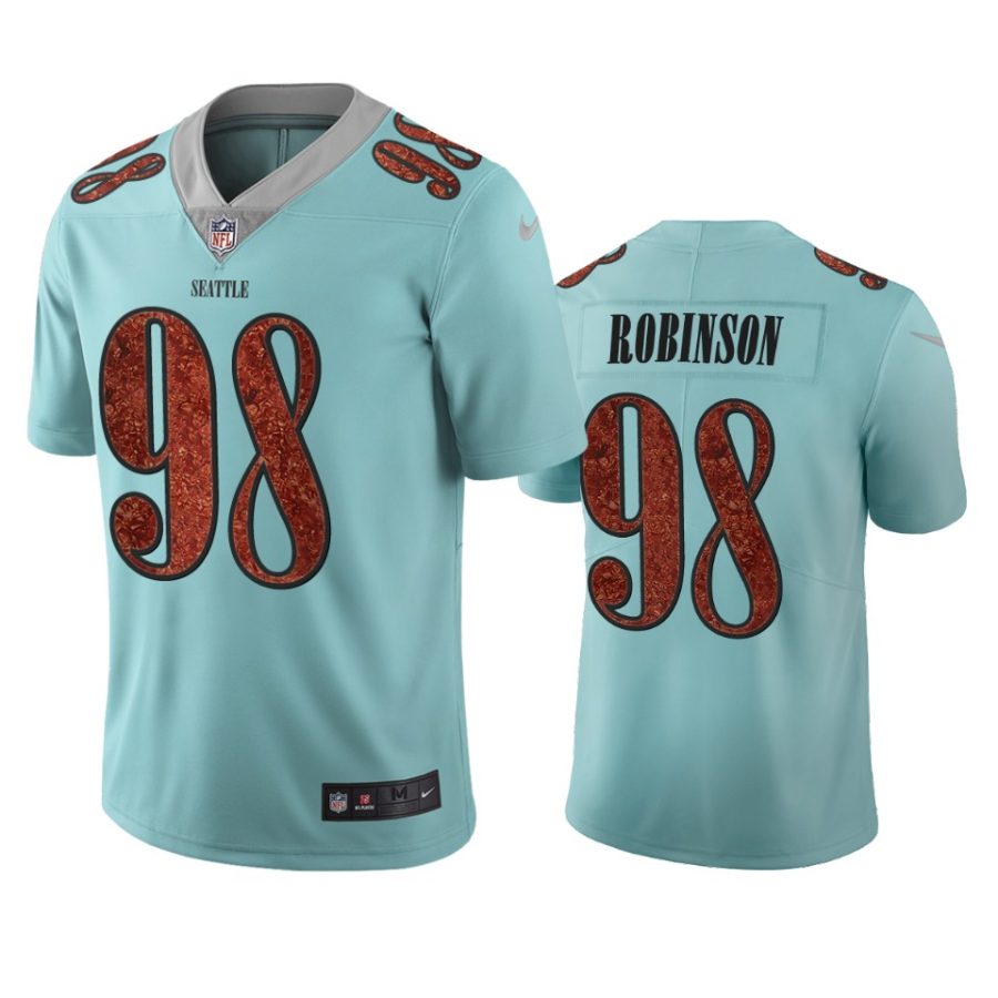 seahawks alton robinson light blue city edition jersey