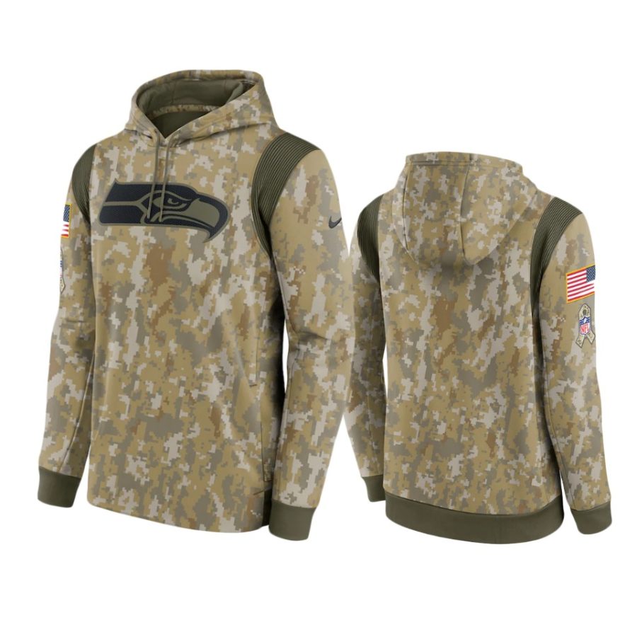 seahawks camo 2021 salute to service therma performance hoodie