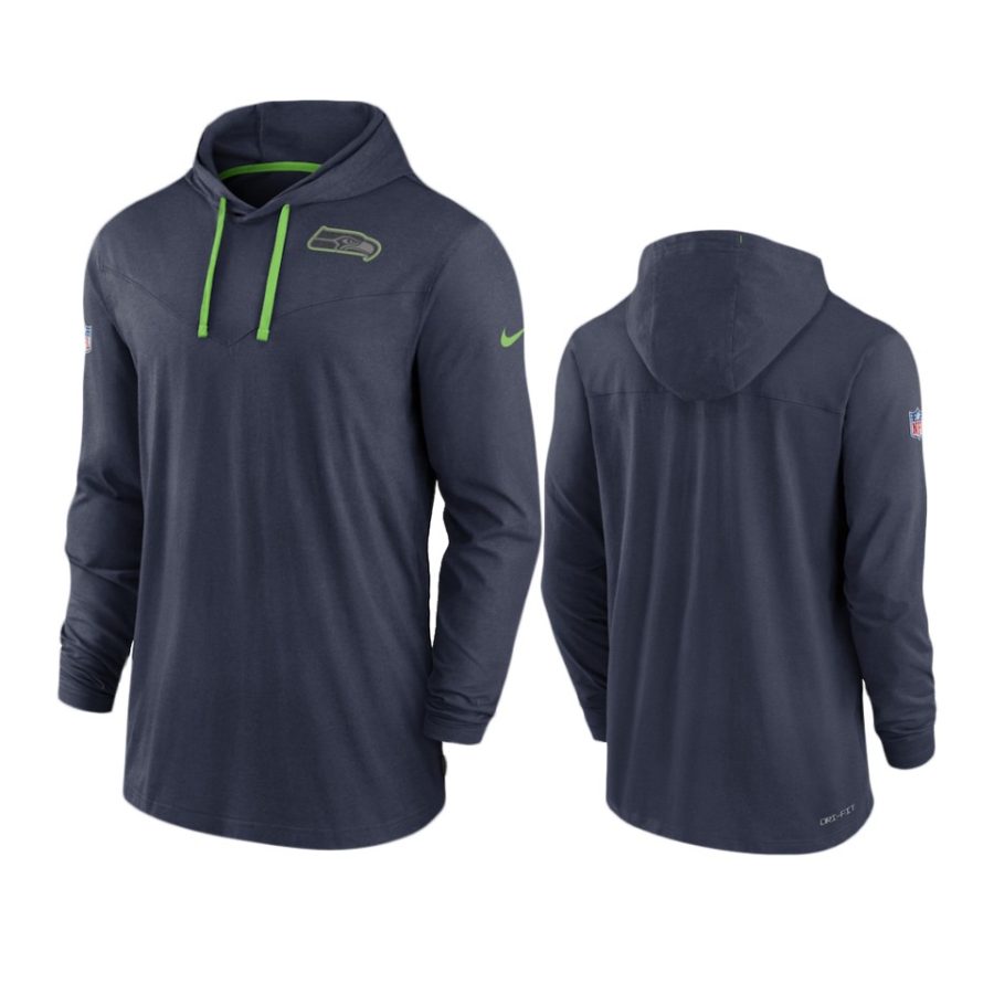 seahawks college navy sideline pop hoodie