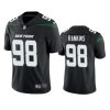 sheldon rankins jets black vapor jersey