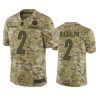 steelers 2 mason rudolph 2018 salute to service camo jersey