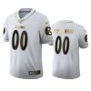 steelers custom white golden edition 100th season jersey
