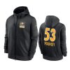 steelers maurkice pouncey black sideline impact lockup hoodie