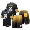 steelers minkah fitzpatrick black game shorts jersey