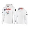 steelers white americana hoodie