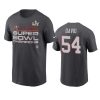 tampa bay buccaneers lavonte david anthracite super bowl lv champions trophy t shirt
