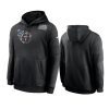 tennessee titans black crucial catch sideline performance hoodie