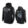 tennessee titans bud dupree black 2022 nfl crucial catch therma hoodie