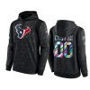 texans custom charcoal 2021 nfl crucial catch hoodie