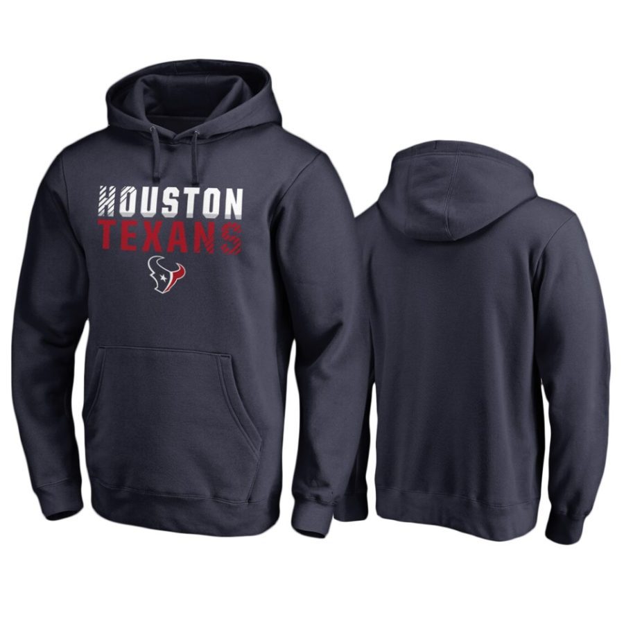 texans navy iconic fade out hoodie