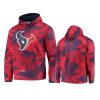 texans navy red static pullover hoodie